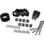 Набор из 8 ремней для связывания LOCKINK 8-Bondage-Straps Restraint Set - Black
