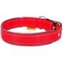 Ошейник Collar Dog Extremе нейлон двойной ш 40 м, д 60-72 см со светоотражающей вставкой, красный (64543): Цвет красный