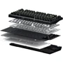 Клавиатура FL Esports Q75 SAM Black Transparent Body Dark Ice keycap Kailh MX Cool Mint wireless Three-Mode фото 6