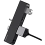 Адаптер Baseus Adapter USB-C+3.5mm to HDMI+USB3.0+USB-C+3.5mm Black (CAHUB-FT01): Цвет черный
