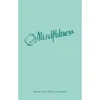 Блокнот в пластиковой обложке. Mindfulness (мята)