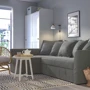 Угловой диван раскладной ІКЕА HOLMSUND Borgunda темно-серый (s69516893) фото 3