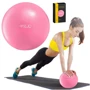 Мяч для фитнеса 4FIZJO для пилатеса, йоги, реабилитации 22 см 4FJ0327 Pink
