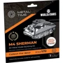 Коллекционная модель-конструктор Metal Time World of Tanks Танк M4 Sherman (MT070) фото 5