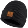 Мужская шапка DexShell Watch Beanie водонепроницаемая черная (DH322BLK)