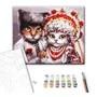 Картина по номерам Brushme Свадьба украинских котиков ©Марианна Пащук 40х50 см (BS53340): Производитель Brushme