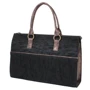 Женская сумка тоут Laskara черная (LK10199-black-bronze): Стиль Повседневный (Casual)