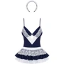 Костюм горничной Obsessive 872-CST-6 costume, L/XL