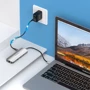 Адаптер Vention Adapter USB-C to HDMI+3xUSB3.0+RJ45+SD/TF+PD 100W (TOKHB): Інтерфейс підключення USB-C