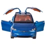 Металлическая машинка Автопром Tesla Model X Тесла 1:22 синяя (7574ABC): Тип Готовая модель