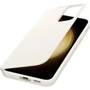 Чехол для телефонов Samsung Smart Clear View Cover Cream (EF-ZS916CUEGRU) for Samsung S916 Galaxy S23 Plus: Материал поликарбонат и полиуретан