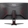 Монітор AOC C24G2AE/BK: Кут огляду, гор / верт 178°/178°