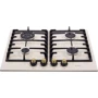 Варочная поверхность газовая Ventolux HSF640-B3 T (IVORY/BRONZE): Расположение панели спереди