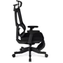 Крісло Mealux S6 Air Fabric Black (HF-S6 F/B) фото 7