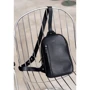 Чоловіча сумка-слінг The Wings Chest bag чорна (TW-Chest-bag-black): Тип ручки Плечевой ремень
