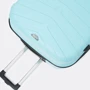 Чемодан Ricco Grande XL blue (T15002blue-XL): Материал Пластик