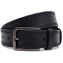 Мужской ремень Borsa Leather черный (115v1fx69-black)