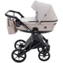 Коляска универсальная 2 в 1 Bair Kiwi Plus ECO BKP-32/33 бежевый / капучино (680898): Количество блоков 2