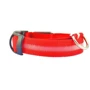 Нашийник Fox LED світлодіодний для собак червоний M 32-50см ширина 2.5 см (LED-M RED)