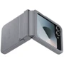 Чехол для телефонов Epik Leather Case Gray for Samsung F741 Galaxy Flip 6: Материал искусственная кожа и TPU (термополиуретан)