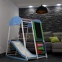 Дитячий спортивний комплекс для дому SportBaby SportWood Sky Plus 7: Призначення для дома