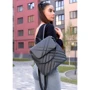 Жіночий рюкзак Sambag Loft сірий (22011009): Тип ручки Зі знімним ременем, Плечовий ремінь, Коротка ручка