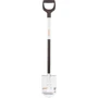 Лопата Fiskars White облегченная штыковая (1019605): Тип лопаты