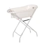 Ванночка с термометром+горка+подставка Lorelli 88см (white/pink)