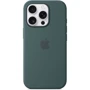 Чехол для iPhone Apple iPhone 16 Pro Silicone Case with MagSafe - Lake Green (MYYR3ZM/A): Материалы Силикон
