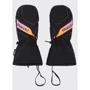 Детские горнолыжные варежки Roeckl Ski Juniors Alba Mitten 3 black/pink черные (3405-033-035)