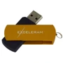 USB-флешка eXceleram 128GB P2 Series USB 3.1 Gen 1 Gold/Black (EXP2U3GOB128): Максимальна швидкість запису, МБ / с 50