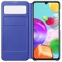 Чохол для телефона Samsung Wallet Cover View S Black (EF-EA415PBEGRU) for Samsung A415 Galaxy A41: Матеріал поліуретан