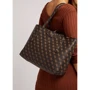 Женская сумка тоут Guess Eco Brenton Tote темно-коричневая (HWESG839023-BNL): Тип Сумки