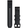 Ремінець Garmin QuickFit 22 Watch Bands Black Silicone with Black Stainless Steel Hardware (010-12901-00): Колір черный
