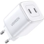 Зарядное устройство Ugreen Wall Charger 2xUSB-C CD294 45W White (15327)