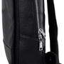 Мужской рюкзак Vito Torelli черный (VT-6475-black): Материал Натуральная кожа