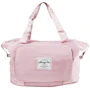 Жіноча дорожня сумка Valiria Fashion рожева (5DETAA2636-rose): Матеріал Текстиль