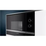 Встраиваемая микроволновая печь Siemens BF520LMR0: Цвет черный