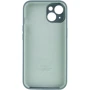Чехол для iPhone Mobile Case Silicone Case Full Camera Protective Pine Green for iPhone 15: Цвет зеленый
