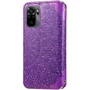 Чехол для телефонов Mobile Case Getman Mandala PU Violet for Xiaomi Redmi Note 10 / Note 10s: Пленка в комплекте нет