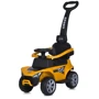 Детский электромобиль-толокар 2в1 Bambi желтый (M 5764EBLR-6)