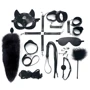 Набор Art of Sex - Maxi BDSM Set Leather, 13 предметов, натуральная кожа, черный