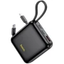 Внешний аккумулятор Hoco Power Bank 10000mAh Q23 Blade with Cable PD 20W/22.5W Black
