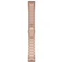 Ремінець Garmin QuickFit 20 Watch Bands Rose goldtone stainless steel (010-12739-02): Колір золотой