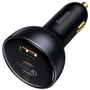 Зарядное устройство Baseus Car Charger USB+2хUSB-C Qualcomm Multi-Port 160W Gray with Cable (TZCCZM-0G): Особенности Быстрая зарядка, USB-C, Power Delivery (PD)