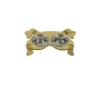 Миски на подставке Lucky Pet Dog 2x200 мл 32x19x8 см кремовые (4820224213576)