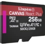 Карта памяти Kingston 256GB microSDXC Class 10 UHS-II U3 V90 A1 Canvas React Plus + SD adapter + USB reader (M1A4-0160R12) фото 5