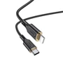 Кабель Hoco Cable USB-C to Lightning 20W 1m Black