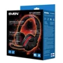 Навушники SVEN AP-G855MV Black-Red: Опір навушників (Ом) 32