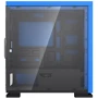 Корпус GameMax H605 Expedition Blue (EXPEDITION BL): Материал передней панели сталь